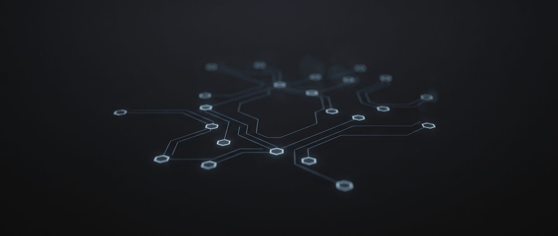 Hexagonal circuit traces